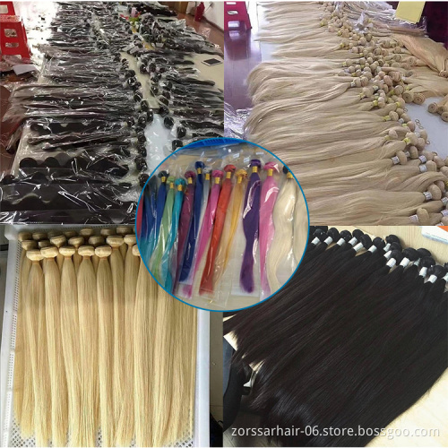Wholesale Vendors Double Drawn Human Hair Weave Bundles Cuticle Aligned Hair Brazilian with Lace Frontals Closure Raw Mink